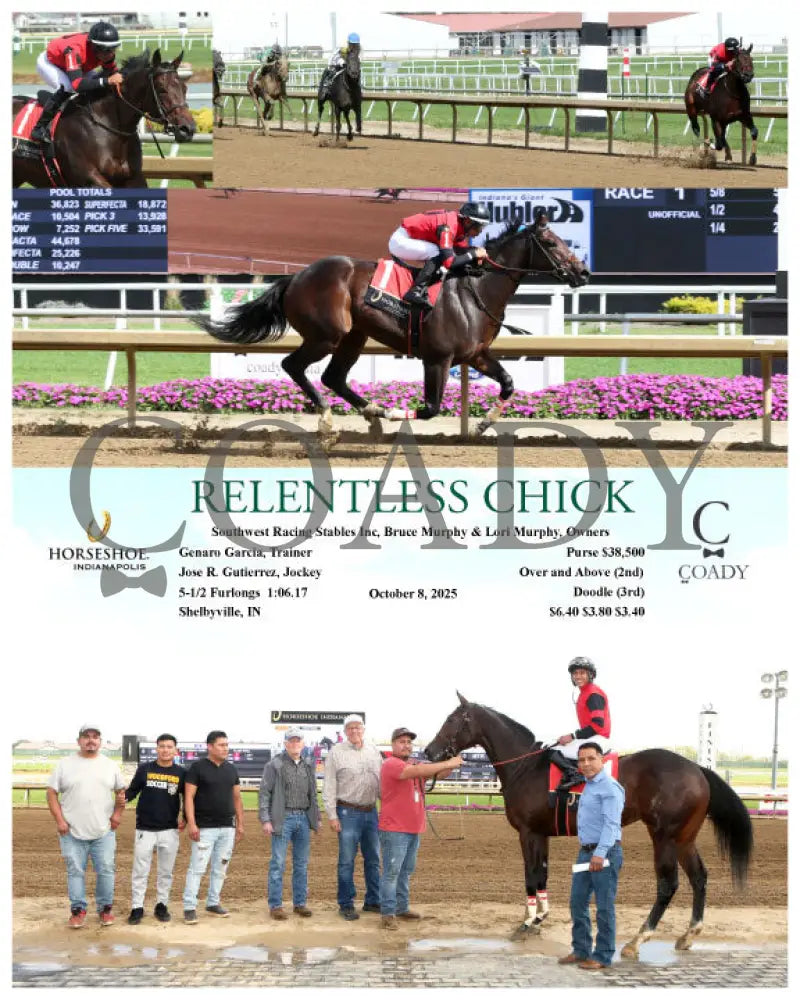 RELENTLESS CHICK - 10-08-25 - R01 - IND Indiana Grand