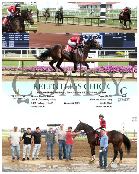 RELENTLESS CHICK - 10-08-25 - R01 - IND Indiana Grand