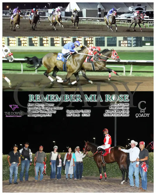 Remember Mia Rose - 09-07-24 R06 Alb Downs At Albuquerque