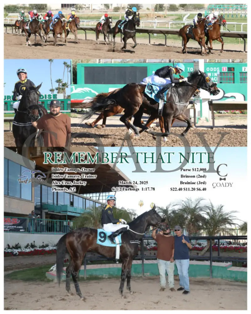 REMEMBER THAT NITE - 03-24-25 - R09 - TUP Turf Paradise