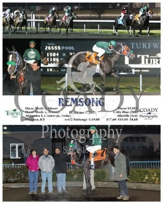Remsong - 120414 Race 09 Tp Turfway Park