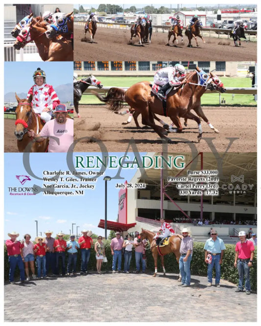 Renegading - 07-28-24 R13 Alb Downs At Albuquerque