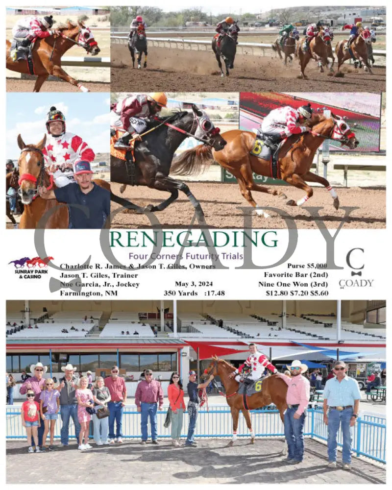 Renegading - Four Corners Futurity Trials 05-03-24 R09 Srp Sunray Park