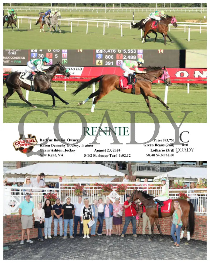 Rennie - 08-23-24 R05 Cnl Colonial Downs
