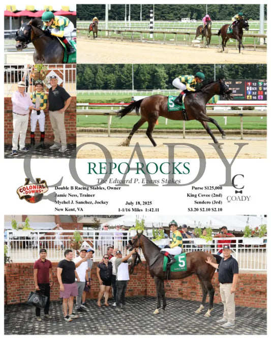 REPO ROCKS - The Edward P. Evans Stakes - 07-18-25 - R02 - CNL Colonial Downs