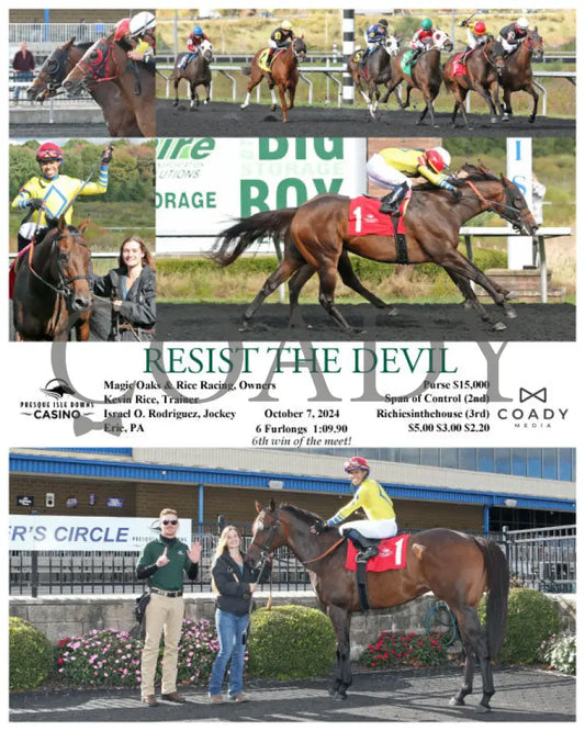 Resist The Devil - 10-07-24 R02 Pid Presque Isle Downs