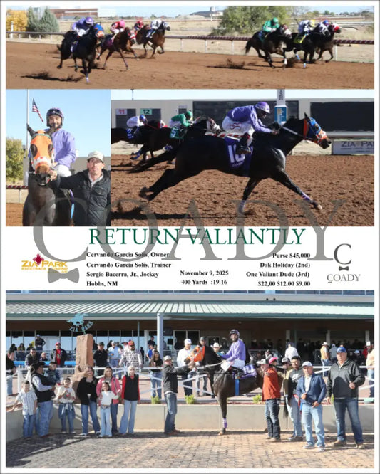 RETURN VALIANTLY - 11-09-25 - R06 - ZIA Zia Park