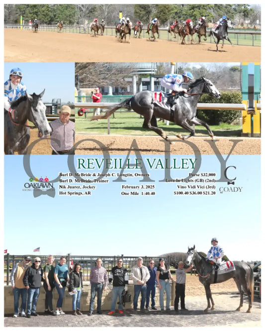 Reveille Valley - 02-03-25 R02 Op Oaklawn Park