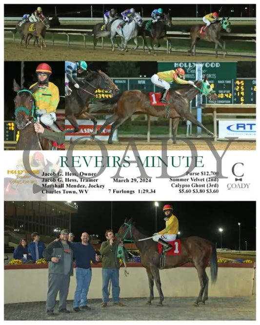 Reveirs Minute - 03 - 29 - 24 R08 Ct Hollywood Casino At Charles Town Races
