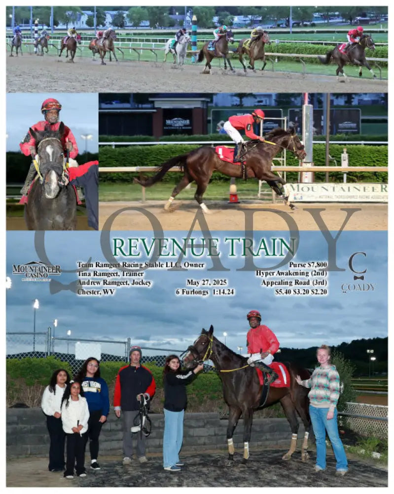 REVENUE TRAIN - 05-27-25 - R04 - MNR Mountaineer Park