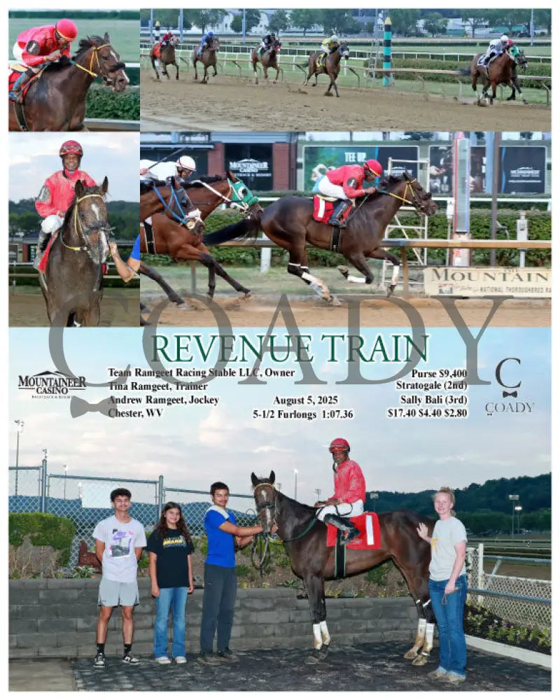 REVENUE TRAIN - 08-05-25 - R03 - MNR Mountaineer Park
