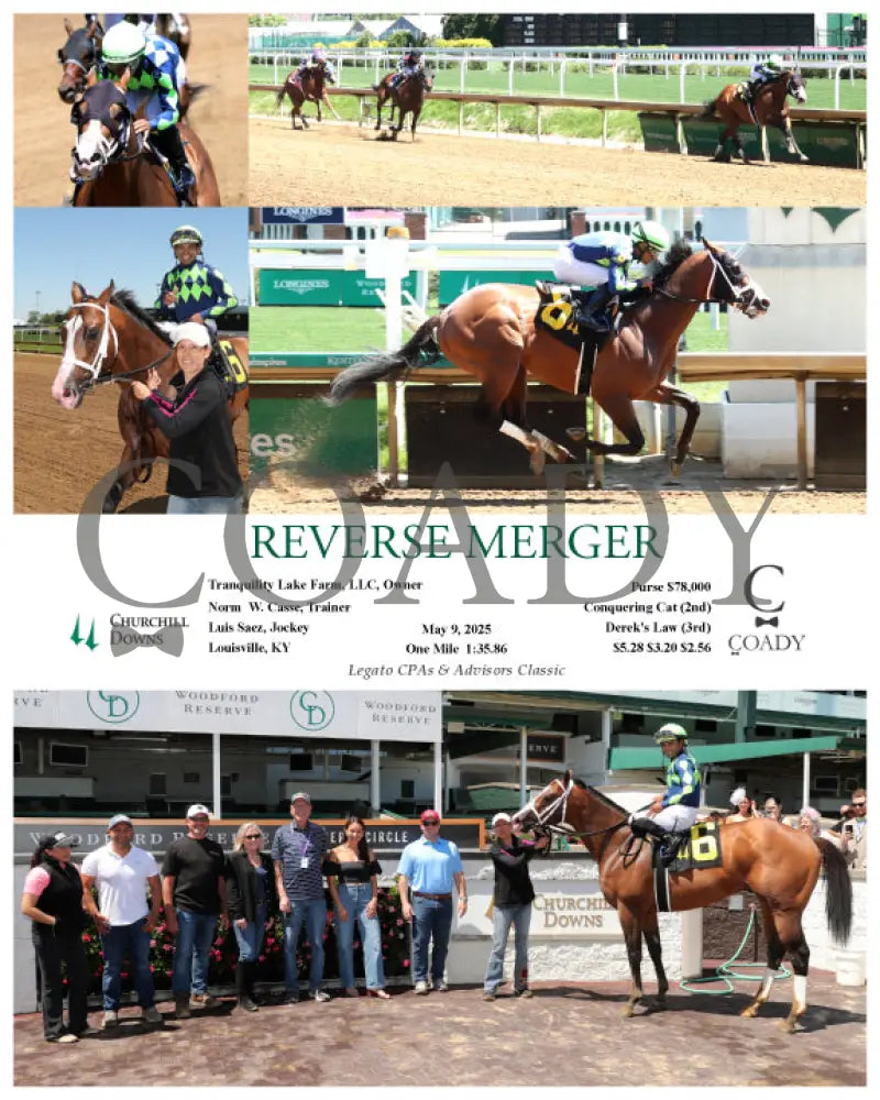 REVERSE MERGER - 05-09-25 - R05 - CD Churchill Downs