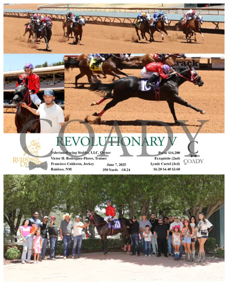 REVOLUTIONARY V - 06-07-25 - R03 - RUI Ruidoso Downs