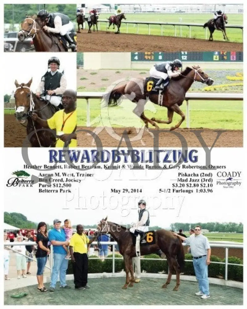 Rewardbyblitzing - 052914 Race 05 Btp Belterra Park