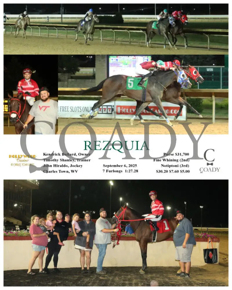 REZQUIA - 09-06-25 - R07 - CT Hollywood Casino at Charles Town Races
