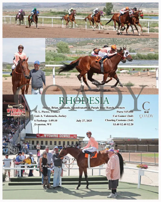 RHODESIA - 07-27-25 - R06 - WYO Wyoming Downs