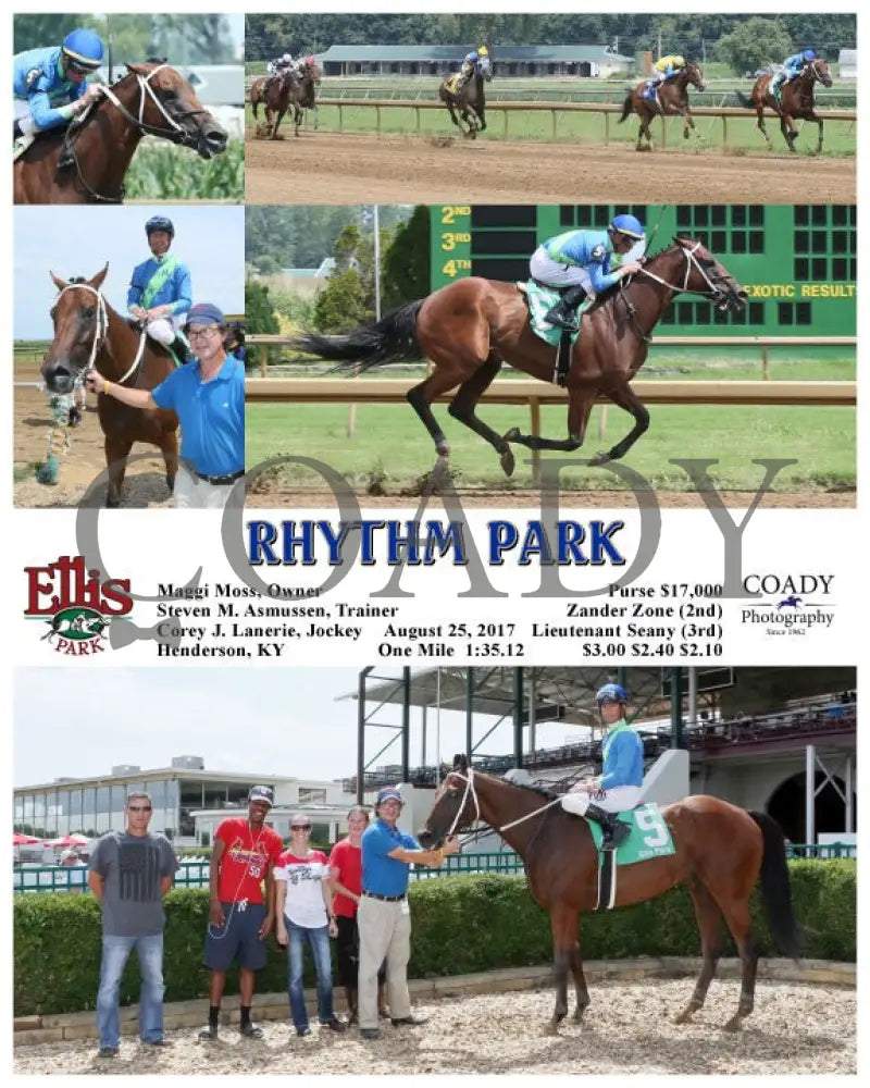 Rhythm Park - 082517 Race 02 Elp Ellis Park