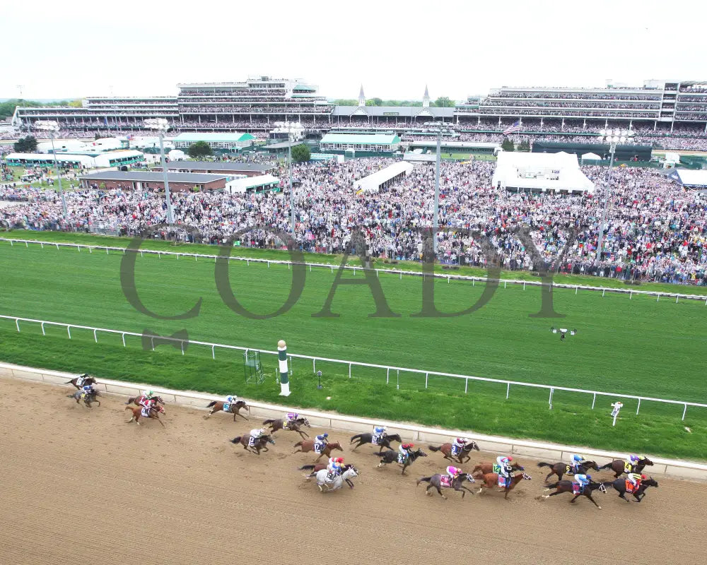 Rich Strike - The Kentucky Derby 148Th Running 05-07-22 R12 Cd Back Stretch 01 Churchill Downs