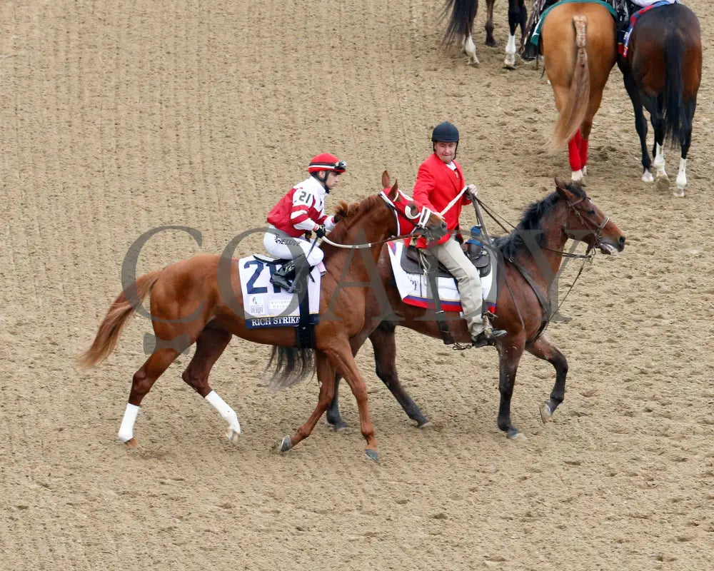 Rich Strike - The Kentucky Derby 148Th Running 05-07-22 R12 Cd Post Parade 03 Churchill Downs