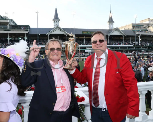 Rich Strike - The Kentucky Derby 148Th Running 05-07-22 R12 Cd Sonny Leon Trophy Eric Reed Father