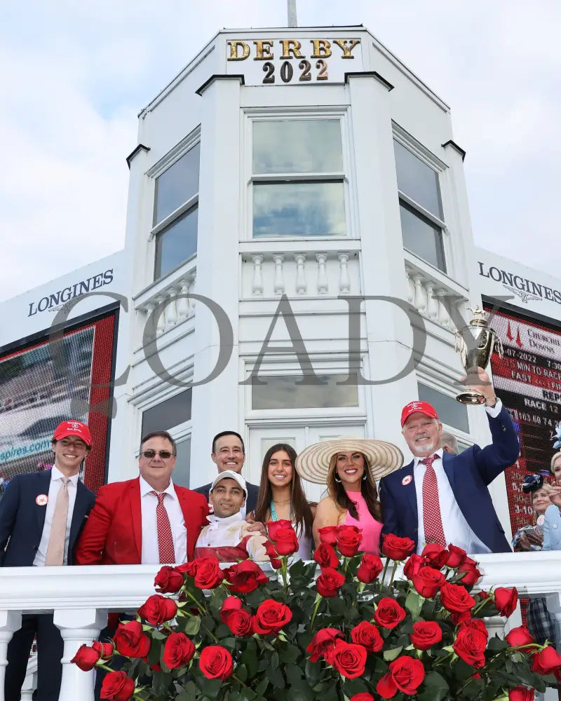 Rich Strike - The Kentucky Derby 148Th Running 05-07-22 R12 Cd Trophy Presentation 02 Churchill
