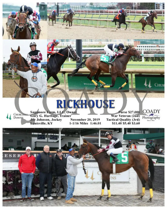 Rickhouse - 11-20-19 R03 Cd Churchill Downs