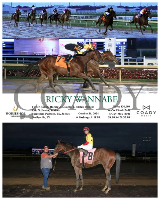 Ricky Wannabe - 10-31-24 R09 Ind Indiana Grand