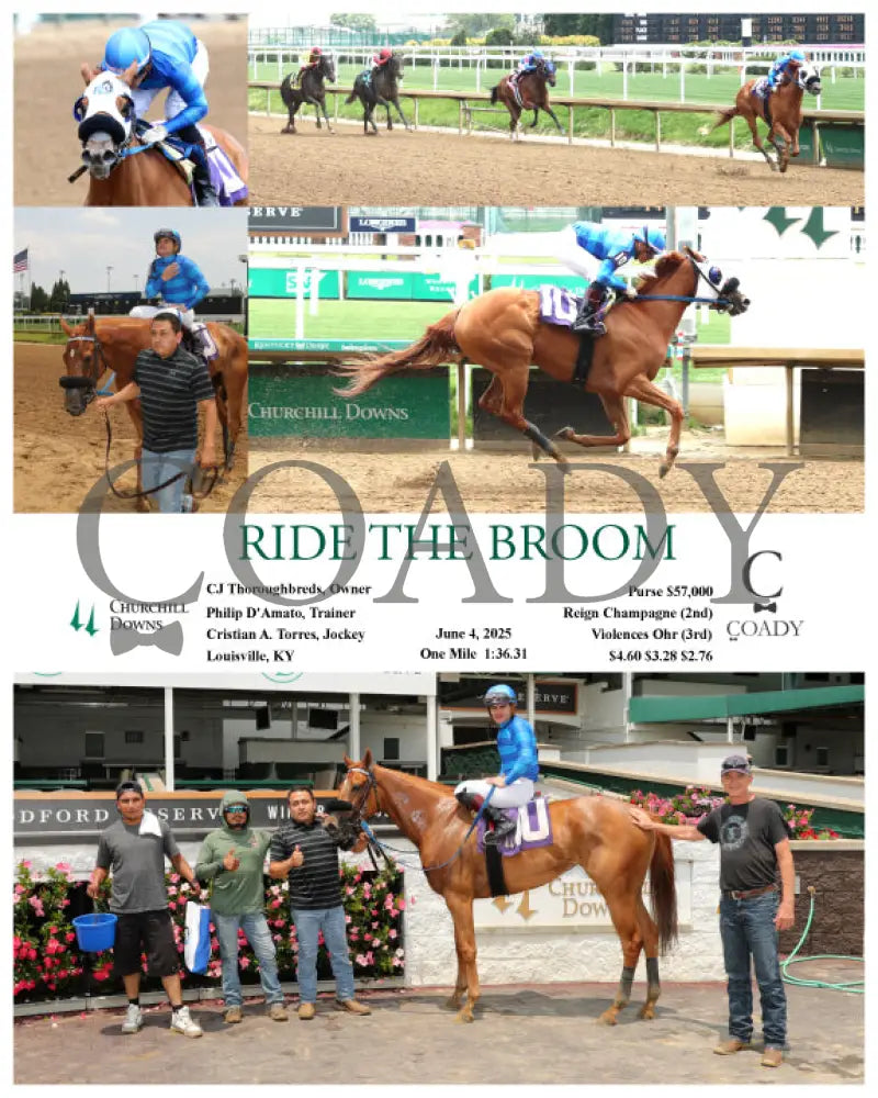 RIDE THE BROOM - 06-04-25 - R03 - CD Churchill Downs