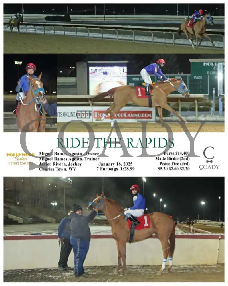 Ride The Rapids - 01-16-25 R09 Ct Hollywood Casino At Charles Town Races