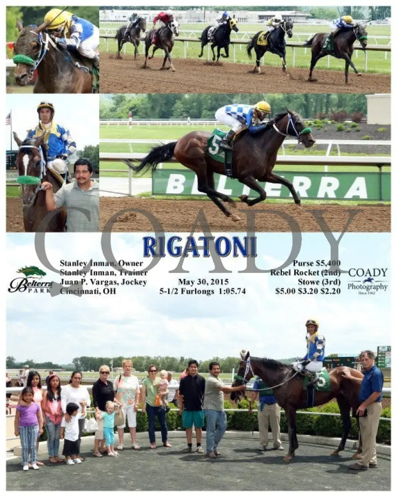 Rigatoni - 053015 Race 02 Btp Belterra Park
