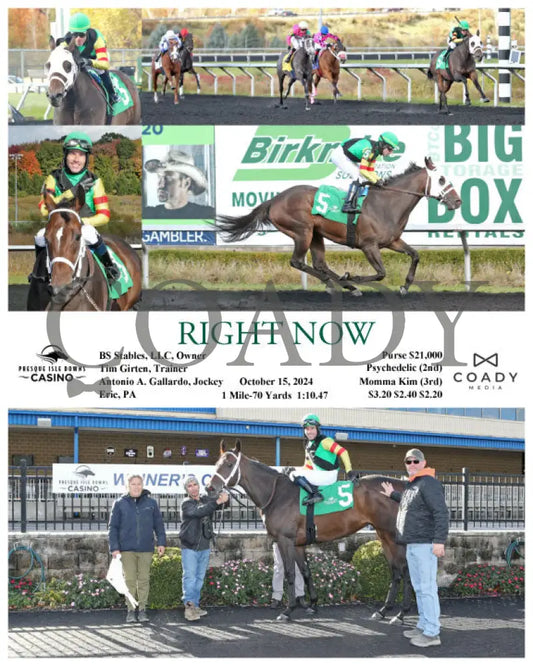 Right Now - 10-15-24 R03 Pid Presque Isle Downs