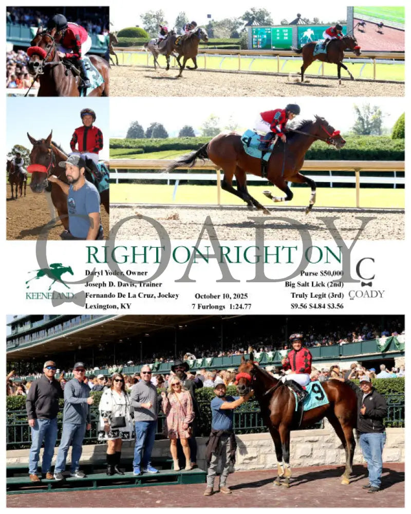 RIGHT ON RIGHT ON - 10-10-25 - R04 - KEE Keeneland