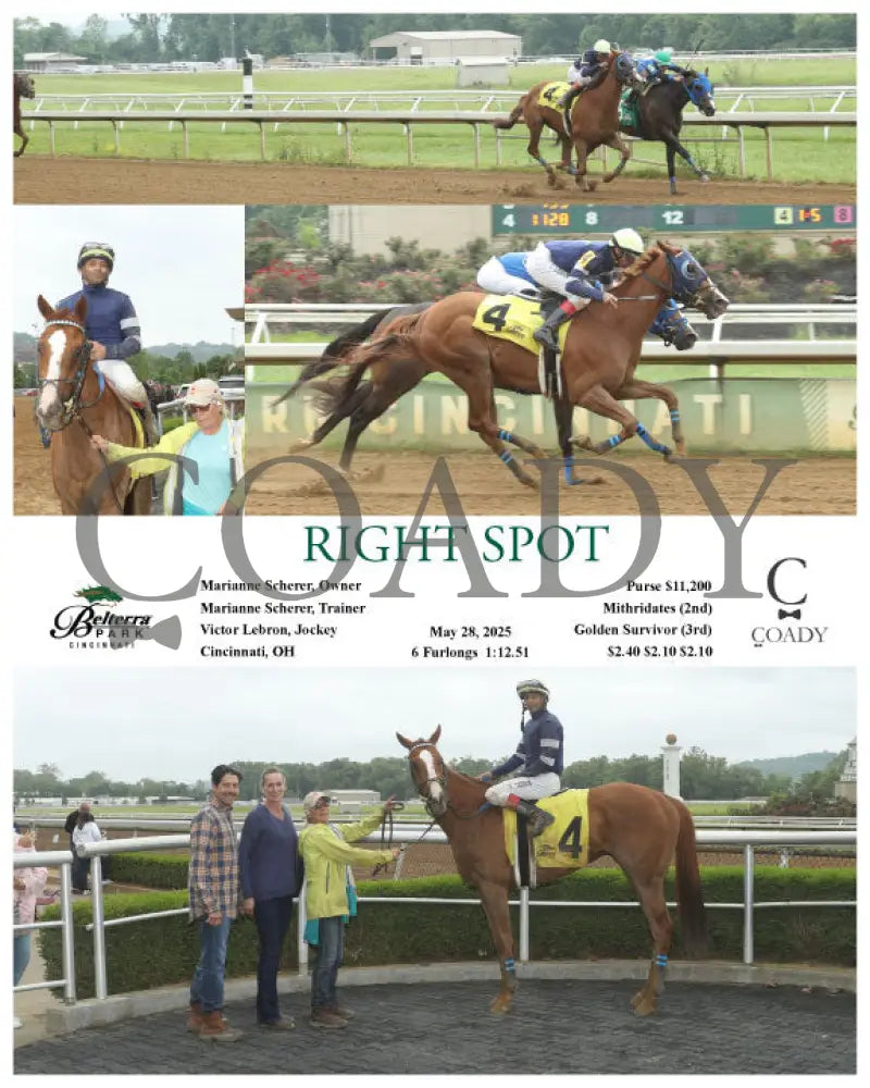 RIGHT SPOT - 05-28-25 - R04 - BTP Churchill Downs