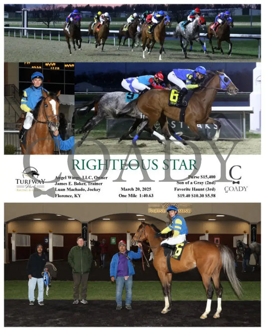 RIGHTEOUS STAR - 03-20-25 - R05 - TP Turfway Park