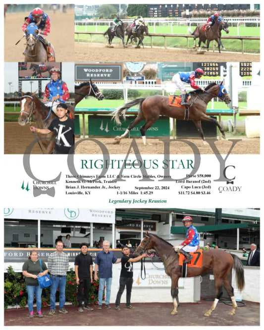Righteous Star - 09-22-24 R05 Cd Churchill Downs