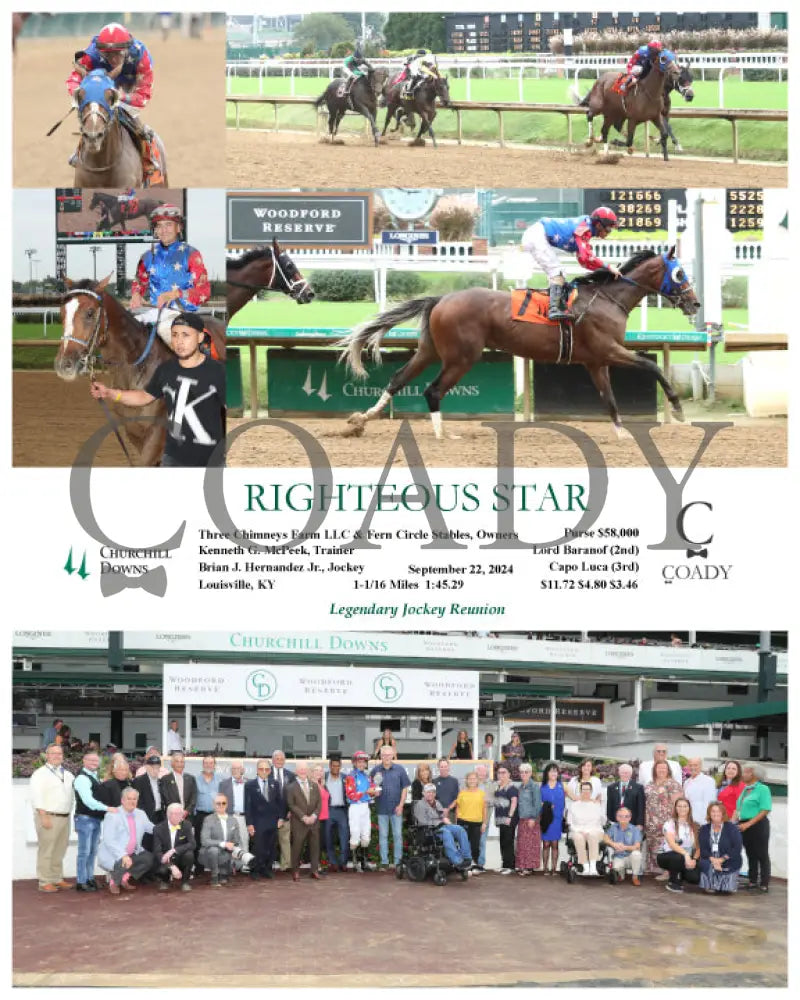 Righteous Star - 09-22-24 R05 Cd Group Churchill Downs