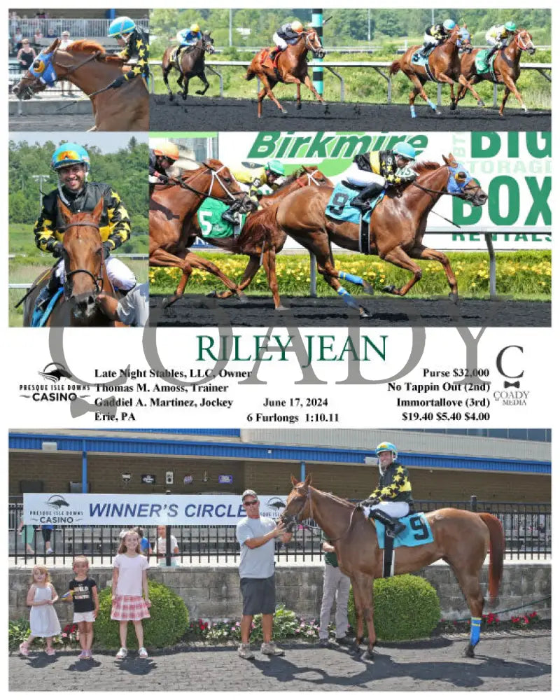 Riley Jean - 06-17-24 R06 Pid Presque Isle Downs