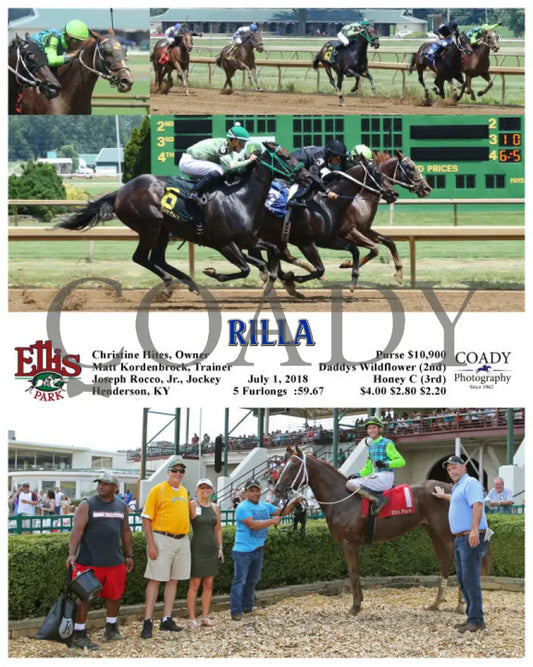 Rilla - 070118 Race 03 Elp Ellis Park