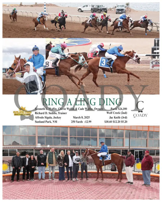 RING A LING DING - 03-08-25 - R04 - SUN Sunland Park