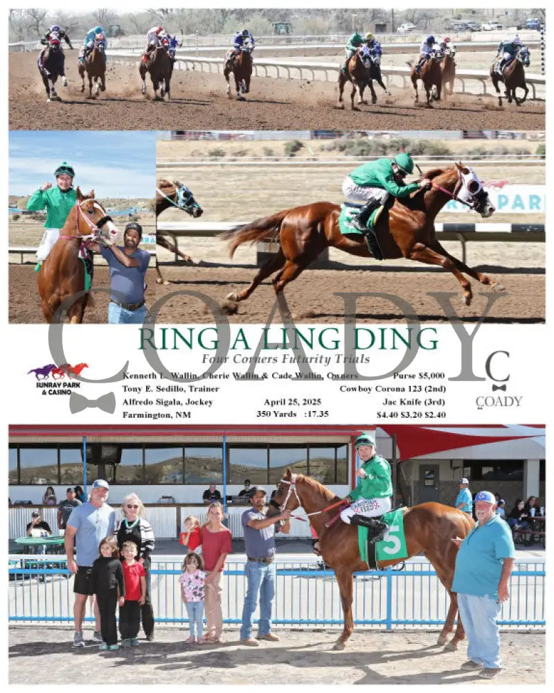 RING A LING DING - Four Corners Futurity Trials - 04-25-25 - R07 - SRP SunRay Park