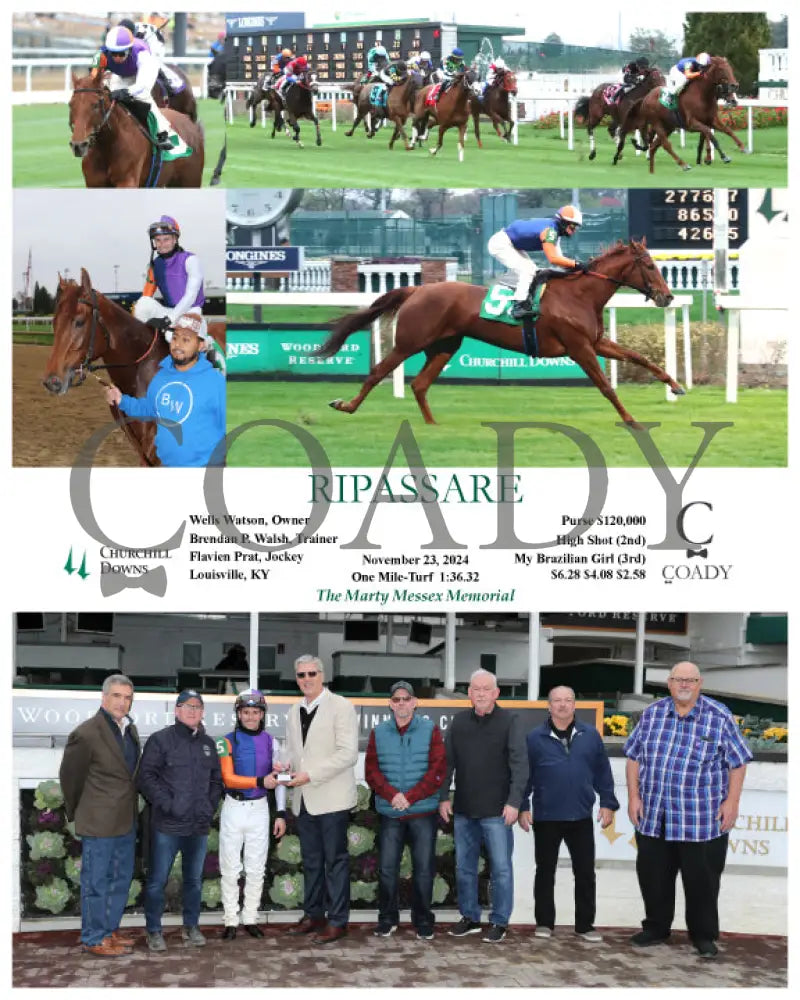 Ripassare - 112324 Race 05 Cd Group Churchill Downs