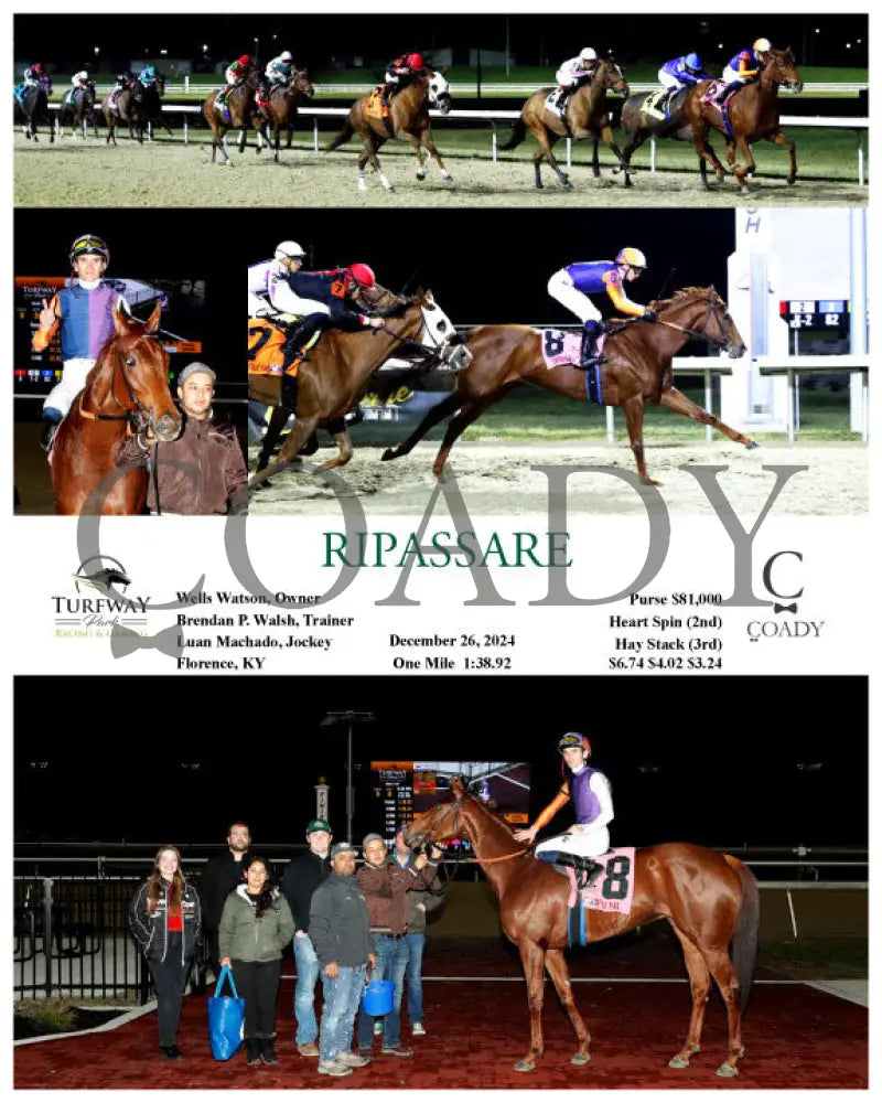 Ripassare - 122624 Race 08 Tp Turfway Park