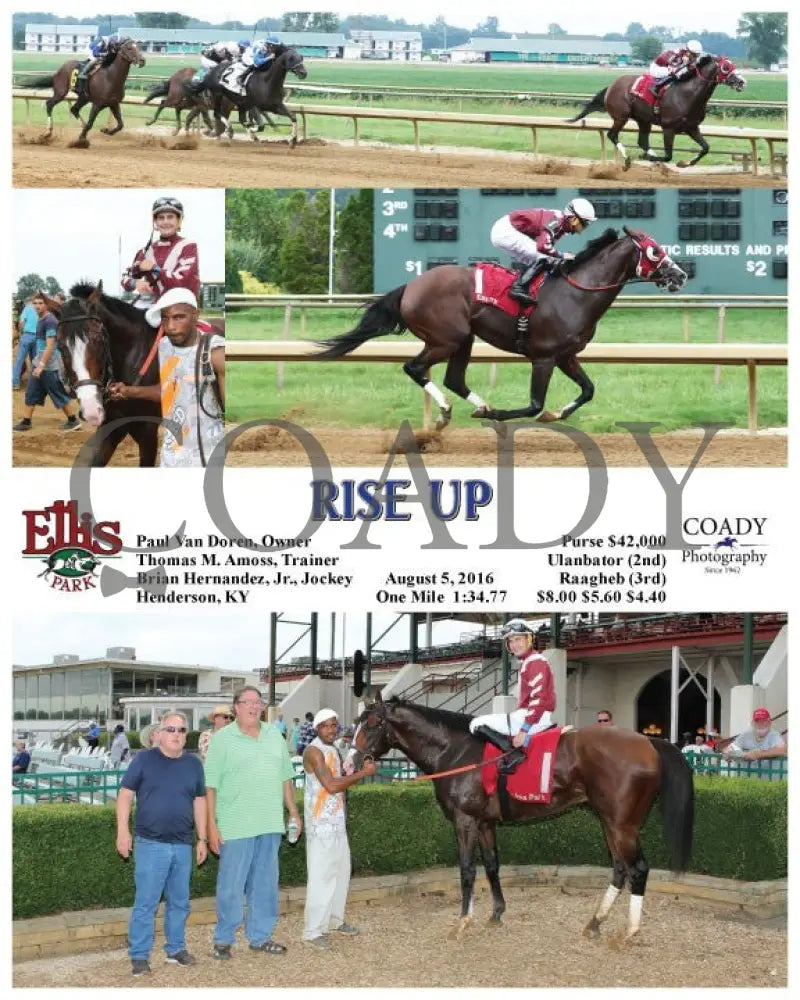 Rise Up - 080516 Race 07 Elp Ellis Park