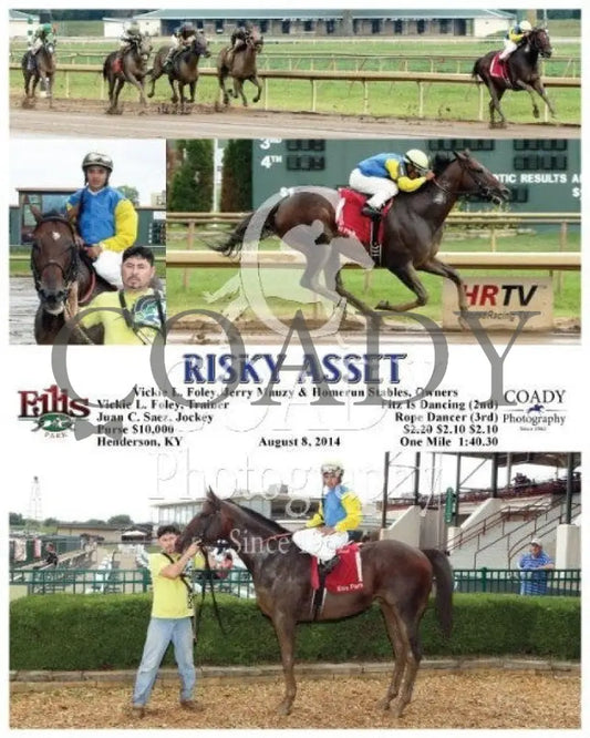 Risky Asset - 080814 Race 04 Elp Ellis Park