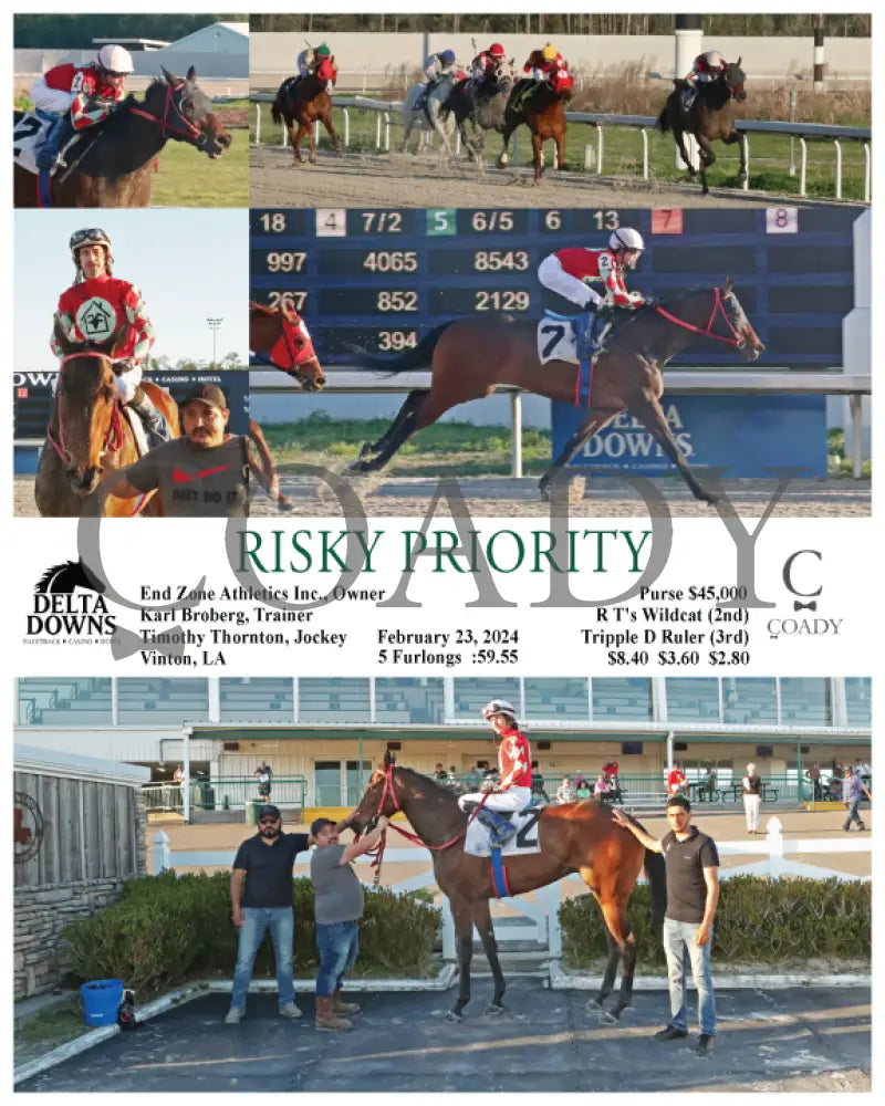 Risky Priority - 02 - 23 - 24 R01 Ded Delta Downs