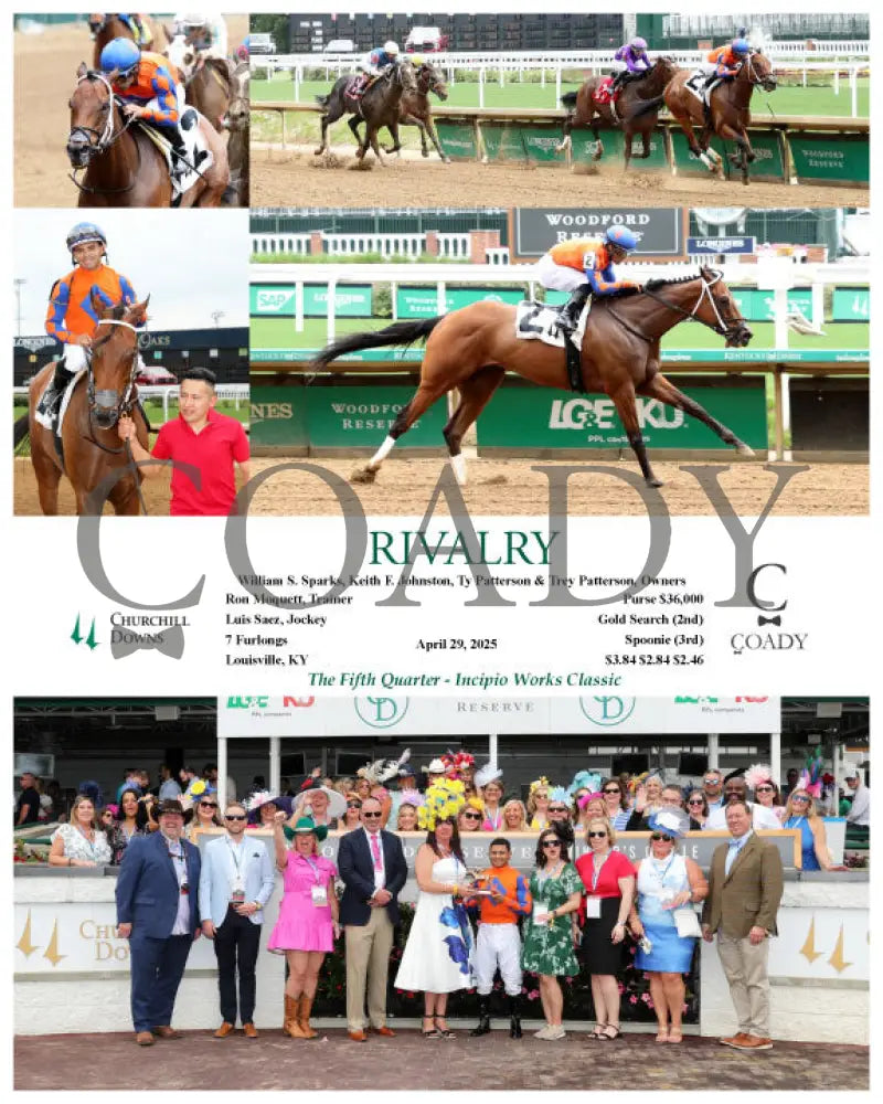 RIVALRY - 04-29-25 - R03 - CD - Group Churchill Downs