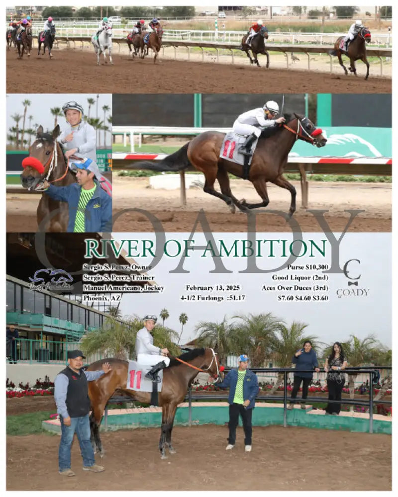 RIVER OF AMBITION - 02-13-25 - R09 - TUP Turf Paradise