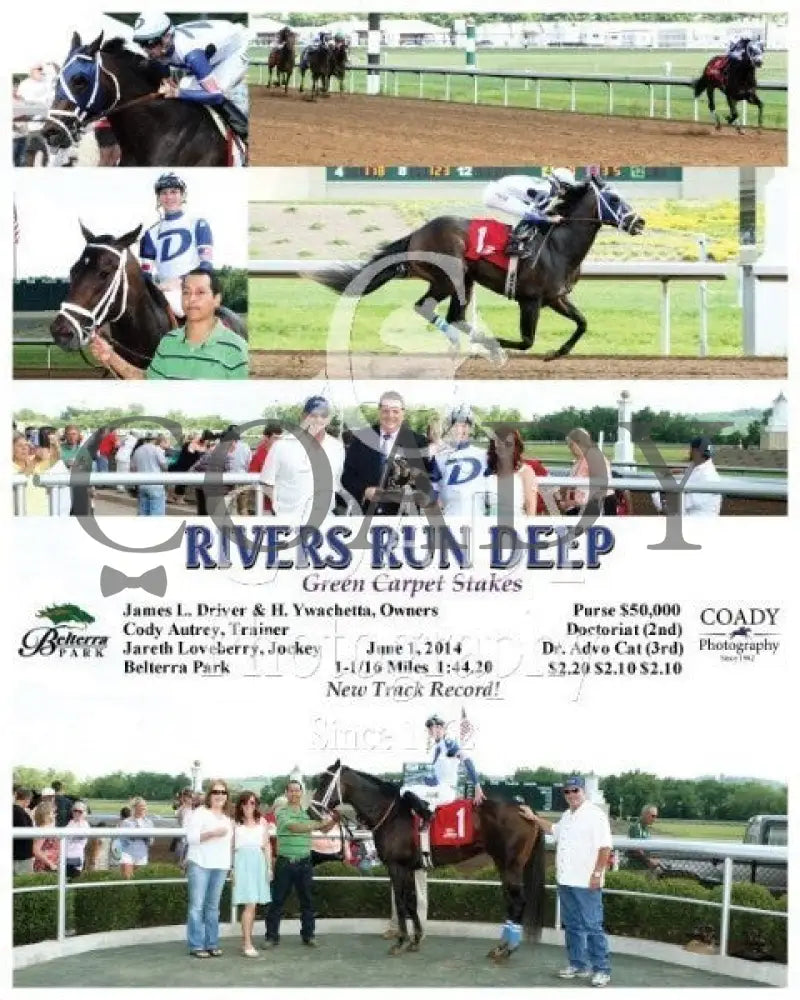 Rivers Run Deep - 060114 Race 07 Btp Belterra Park