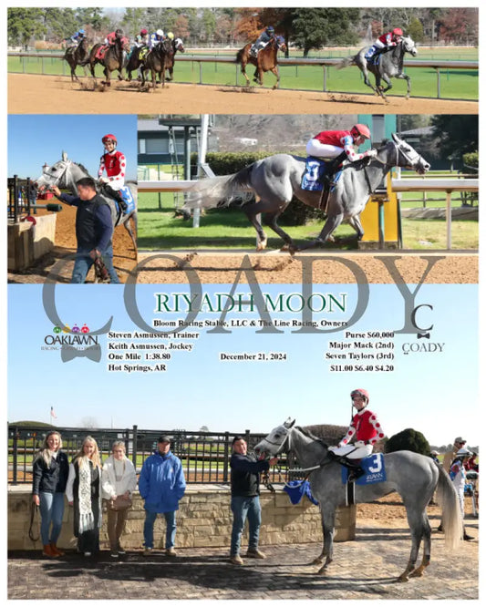 Riyadh Moon - 12-21-24 R01 Op Oaklawn Park