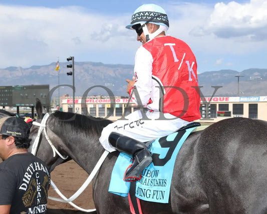 Rj Having Fun - Rainbow Quarter Horse Invitational Stakes 07-27-24 R08 The Downs At Albuquerque 001